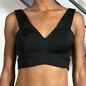 Black Crop Top